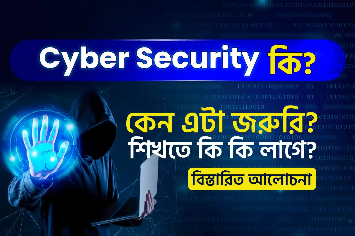 সাইবার সিকিউরিটি (Cyber Security) কি? কেন এটা জরুরি? শিখতে কি কি লাগে? বিস্তারিত আলোচনা