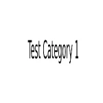 Test Category 1